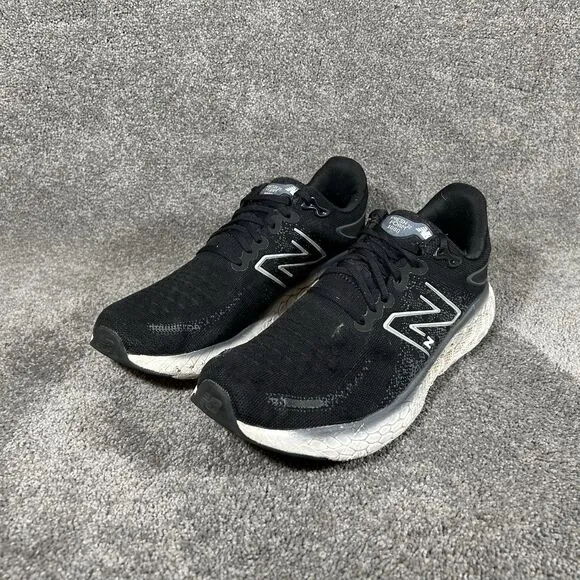 New Balance Fresh Foam X 1080v12 Running Shoes Black White M1080B12 Mens 12.5 EE