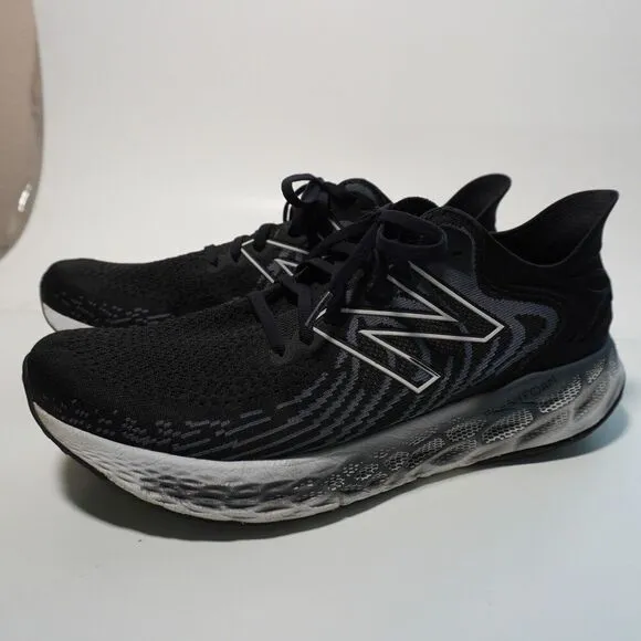 New Balance Fresh Foam1080v11 Mens 12 Black Thunder 2021 Tennis Shoes Cushy GUC