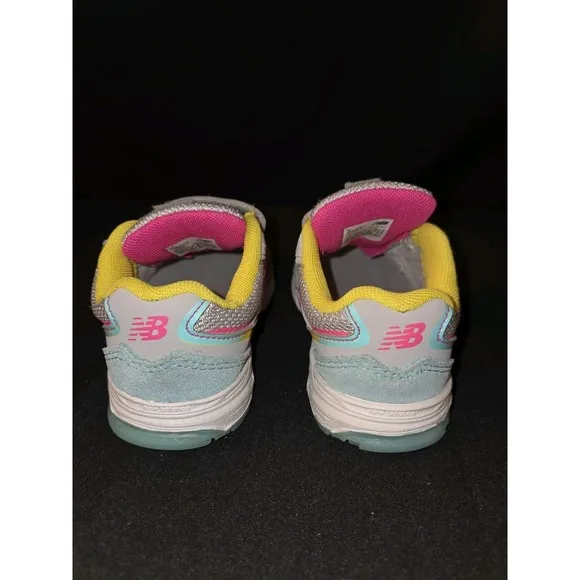 New Balance Kids 888v2 Rainbow Hook &amp; Loop Toddler Size 7