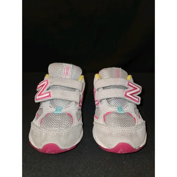 New Balance Kids 888v2 Rainbow Hook &amp; Loop Toddler Size 7