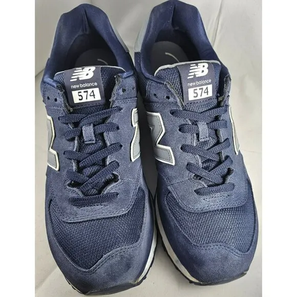 New Balance Men's 574 Running Shoes 'Reflective Aviator Gunmetal Size 11.5