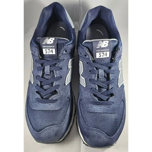 New Balance Men's 574 Running Shoes 'Reflective Aviator Gunmetal Size 11.5