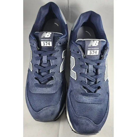 New Balance Men's 574 Running Shoes 'Reflective Aviator Gunmetal Size 11.5
