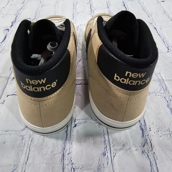 New Balance MENS SIZE 9 Numeric 213 NM213TNB Beige Black Sneaker Shoes Skate