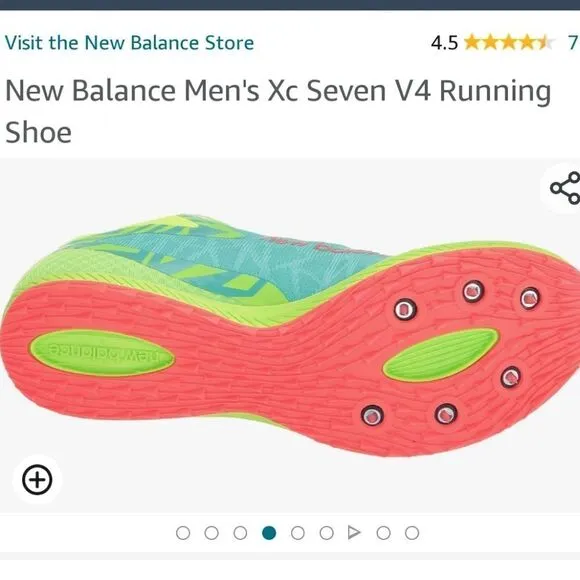 New Balance Men's Xc Seven V4 Running Shoes