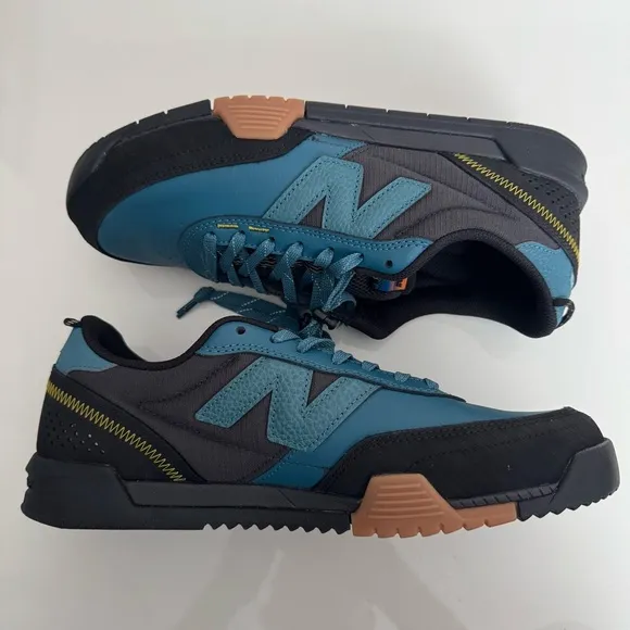New Balance Numeric 440 V2 Trail Low Terrarium Black Shoes Mens 10.5 Womens 12