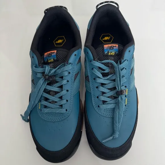 New Balance Numeric 440 V2 Trail Low Terrarium Black Shoes Mens 10.5 Womens 12