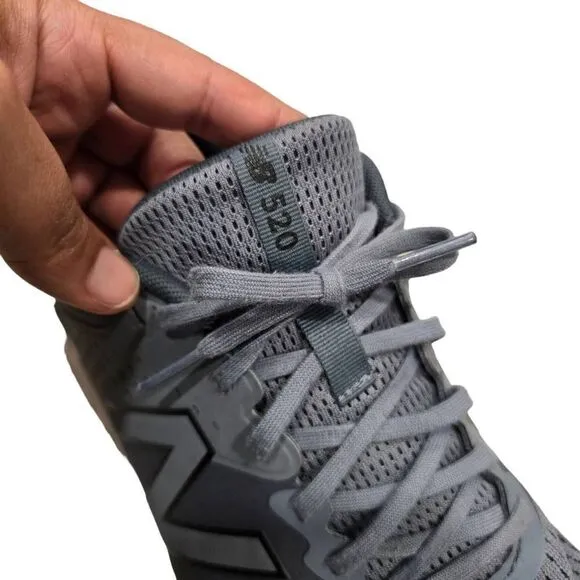 New Balance Sneaker Shoes Men Blue Grey White Size 13 Fresh Foam Lace Up Running