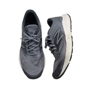 New Balance Sneaker Shoes Men Blue Grey White Size 13 Fresh Foam Lace Up Running