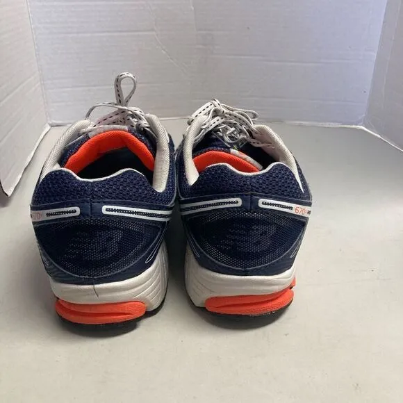 New Balance Men's M670V1 Neutral Running Athletic Shoes Blue Size 10