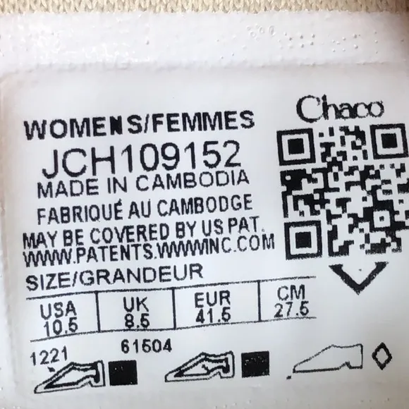 New CHACOS Women Size 9 or 10.5 Summer Melon Chillos Sneakers Casual Lightweight