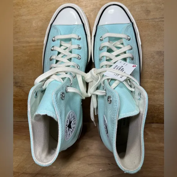 NEW Converse Chuck Taylor All Star Hi Mens Size 8.5 Shoes Sneakers Polar Blue