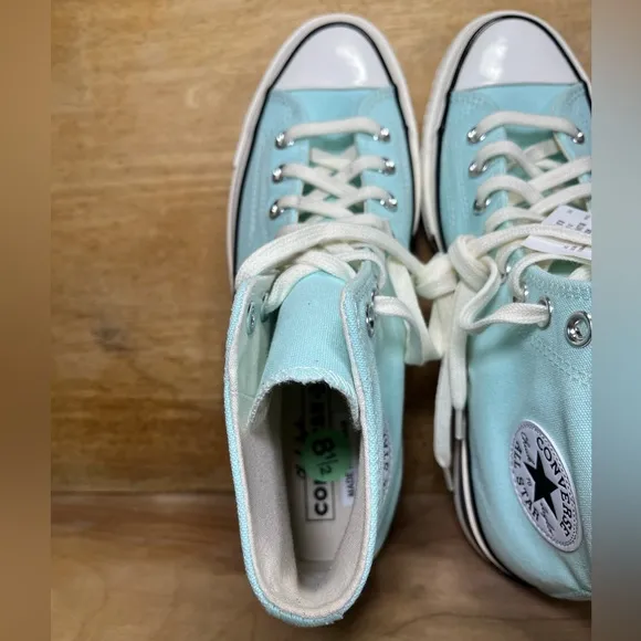 NEW Converse Chuck Taylor All Star Hi Mens Size 8.5 Shoes Sneakers Polar Blue
