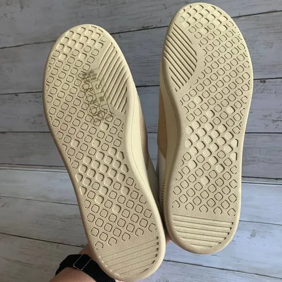 NEW Everlane The Releather Court Tennis Shoes Sneakers in White/Green/Tan