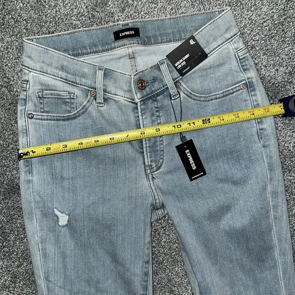 New express jeans size 4 long
