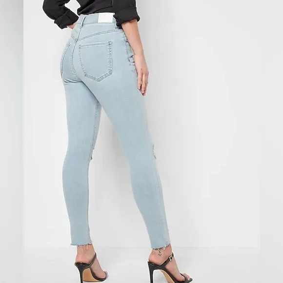 New express jeans size 4 long