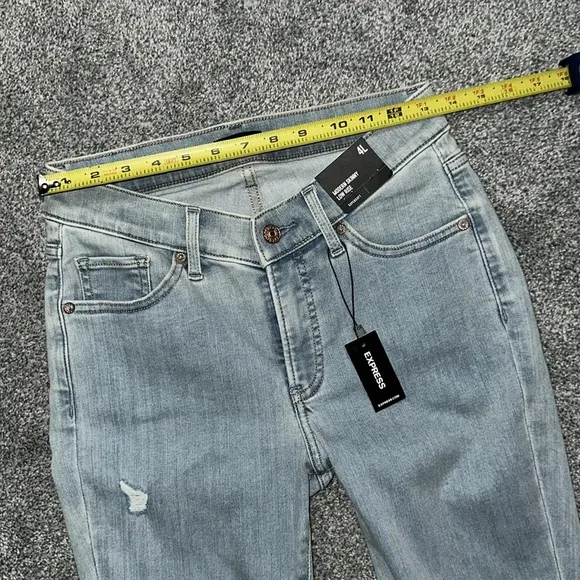 New express jeans size 4 long