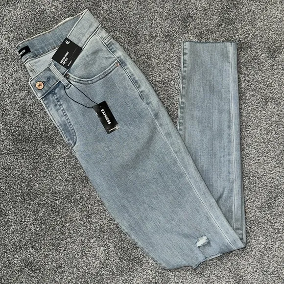 New express jeans size 4 long