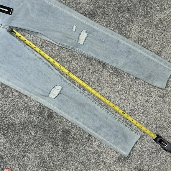 New express jeans size 4 long