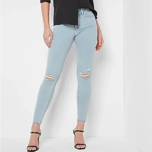 New express jeans size 4 long
