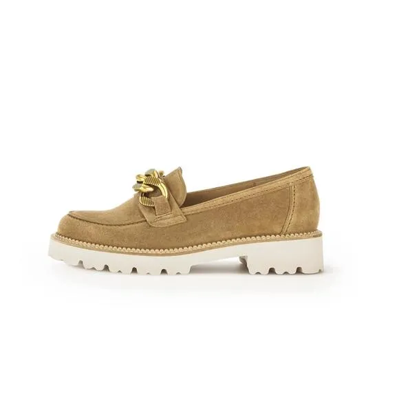 NEW GABOR loafer shoes in lion