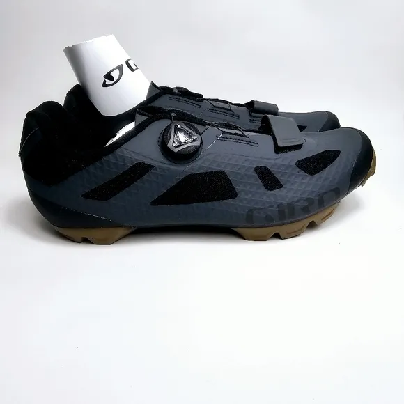 NEW Giro Men's Boa Ricon Gray Cycling Road Bike Shoes NO CLEATS Size 10.5