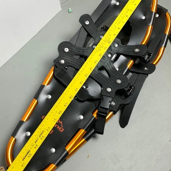 New Gpeng 827 Terrain Snowshoes Men Women Youth 27 Inch Gold Aluminum Snow Shoes