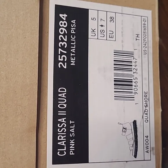 New in box! Dr Martens Clarissa II Quad Womens 8 leather platform sandal shoes