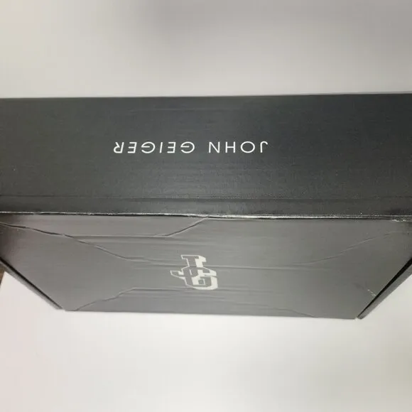 NEW John Geiger 002 Highs Black Marble Dead Stock DS Size 13 NIB