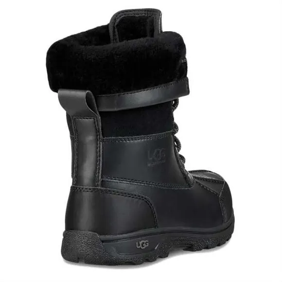 New Kids UGG BUTTE II Black Winter BOOTS