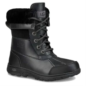 New Kids UGG BUTTE II Black Winter BOOTS
