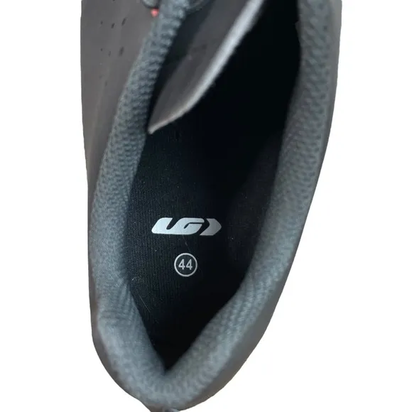NEW Louis Garneau Mens Urban Cycling Shoes Sz 44 / 10 Black 2 Bolt Lace Up Bike