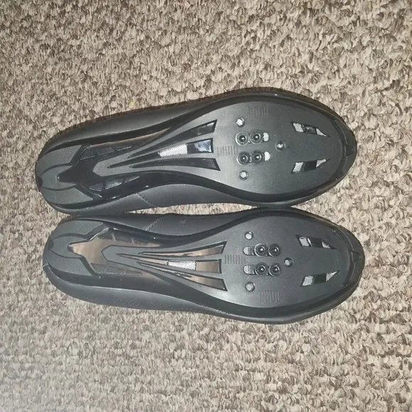 New Lxso Cycling Shoes Men's Size 40 Black Compatible Peloton Mountain Biking