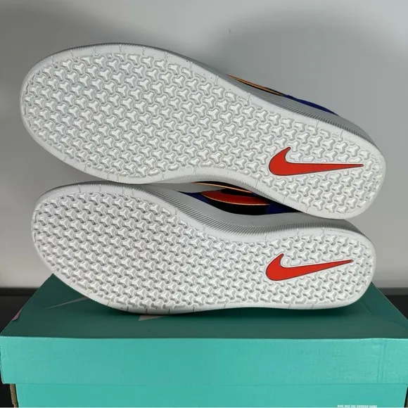 New Men Nike SB Force 58 Sneakers Shoes Concord/Team Orange/Black Size 13