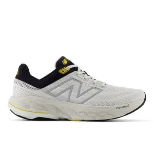 NEW NEW BALANCE men's 860 v14 running sneakers in white with black and sea salt