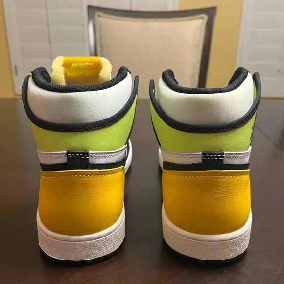 New Nike Air Jordan 1 Retro High Volt Multicolor Sneaker Shoes Size US 11
