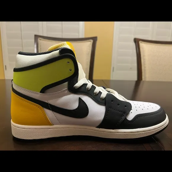 New Nike Air Jordan 1 Retro High Volt Multicolor Sneaker Shoes Size US 11