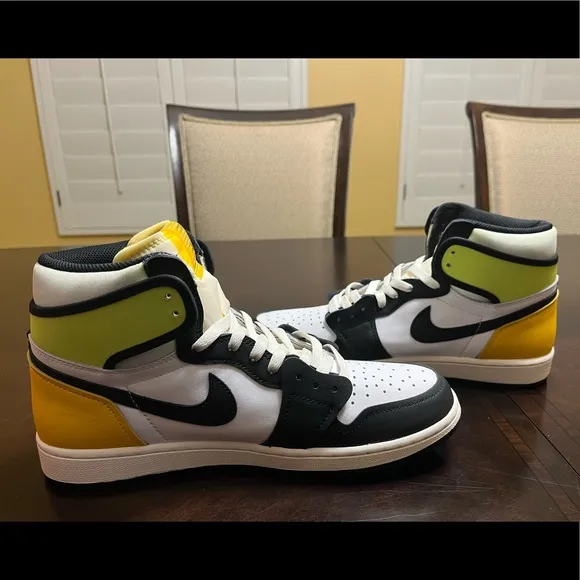 New Nike Air Jordan 1 Retro High Volt Multicolor Sneaker Shoes Size US 11