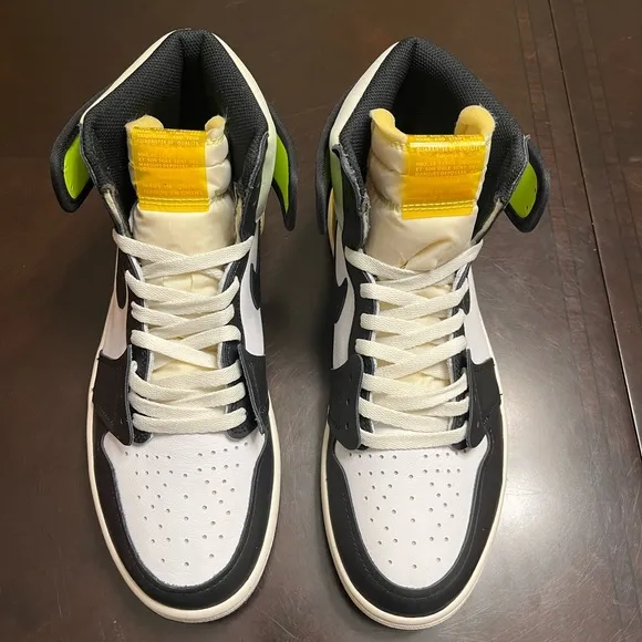 New Nike Air Jordan 1 Retro High Volt Multicolor Sneaker Shoes Size US 11