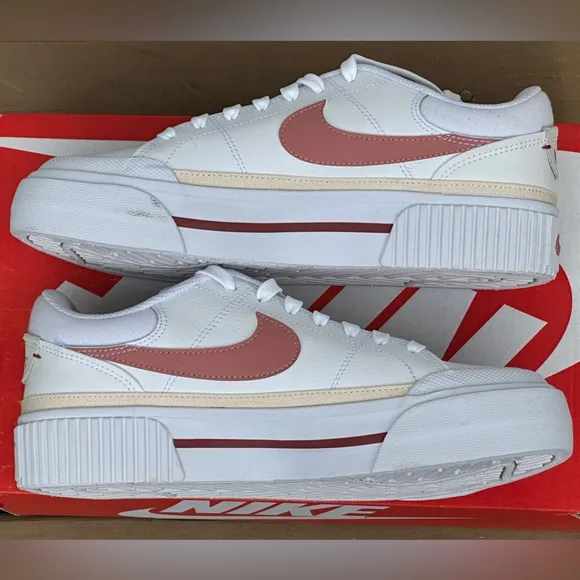 NEW Nike Court Legacy Lift Casual Sneakers - Womens US 8.5 | Mens, Youth US 7Y