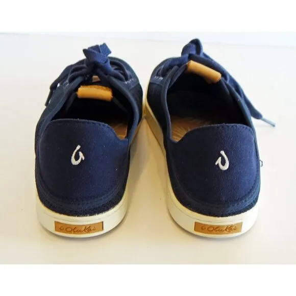 NEW OluKai Women's Trench Blue Pehuea Li Shoes / Sneakers Size 7 NWOT