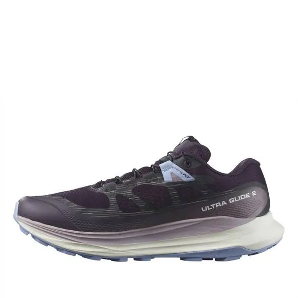 NEW SALOMON women's ultra glide 2 - b running shoe in nightshade/vanilla ice/ser