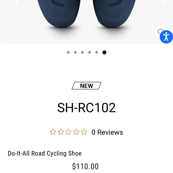 NEW Shimano RC1 Road Cycling Shoes With Delta Fitness Grip Cleats 10