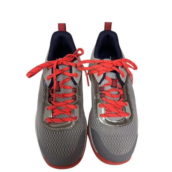 NEW! Under Armour Steph Curry 3Z6 Basketball Shoes Big Kids Size Gray Orange