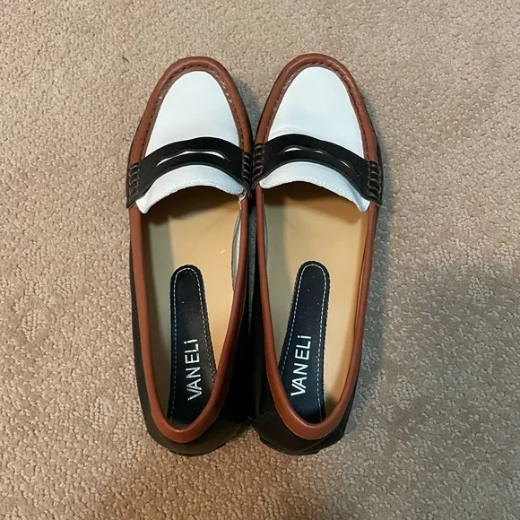 NEW VANELi Assia Black Multi Nappa Combo Size 9.5