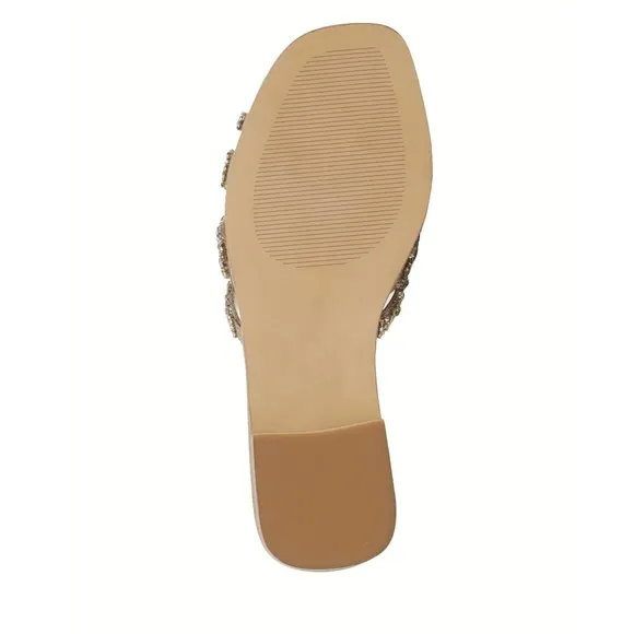 NEW Vince Camuto Sizes 8, 9, 10 Katia Sandal - Vison / Gold