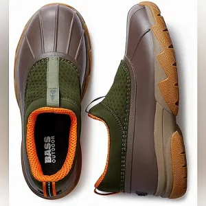 New w/Box Bass Outdoors Women's Field Low-Top Duck Slip-On Shoes Size 8
