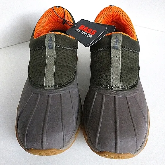 New w/Box Bass Outdoors Women's Field Low-Top Duck Slip-On Shoes Size 8