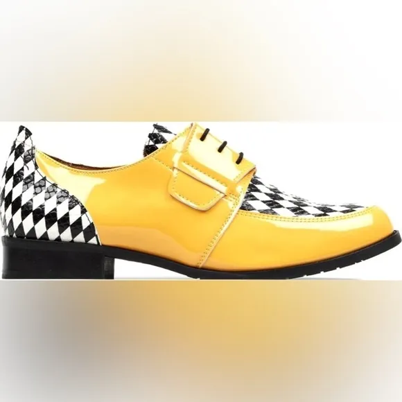 New Wolf &amp; Badger Embassy London USA - Madness - Sun Burst Yellow Size 38