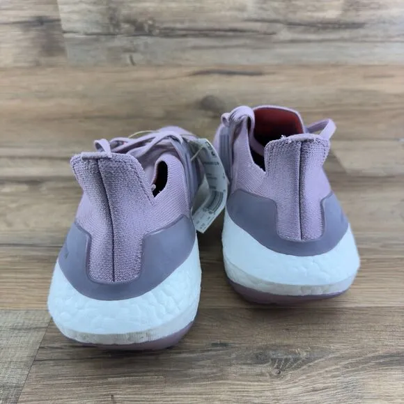 New Women’s Adidas UltraBoost 22 Sz 6.5 Magic Mauve Purple Running Shoes…